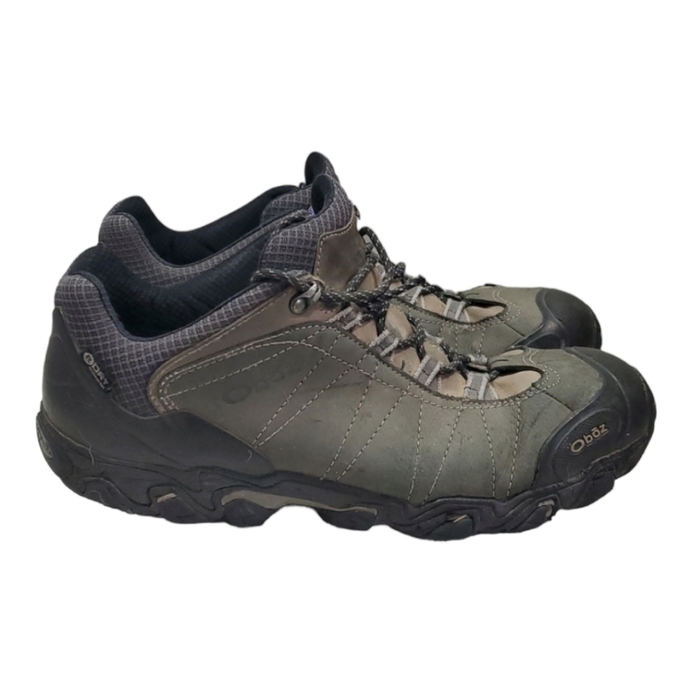 Oboz Mens Outdoor Hiking Leather Sneakers shoes sz 14